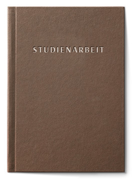 Studienarbeit drucken und binden