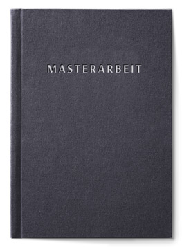 Masterarbeit drucken und binden