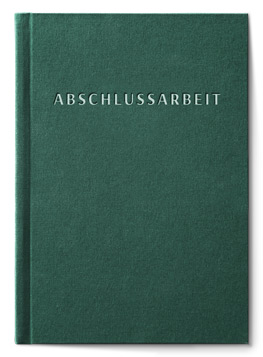 Abschlussarbeit drucken und binden